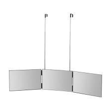 Trifold Led Wall Makeup Mirror