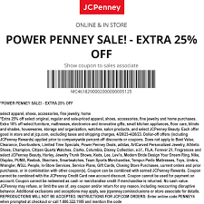 extra 25 off at jcpenney deals finders