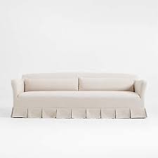 Crawford 90 Slipcovered Sofa With Box