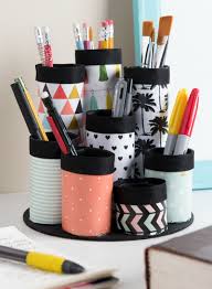 recycled diy organizers with mod podge