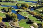 Aerial View Over The Laprairie Golf Course Seen At Fall On The ...