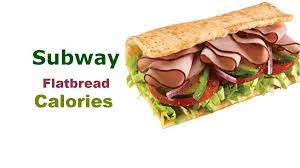 subway flatbread calories