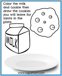 There is nothing better than the smell of freshly baked cookies. Merry Christmas Coloring Pages Good Food And Family Fun