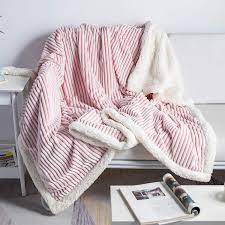 sherpa fleece blanket reversible sherpa