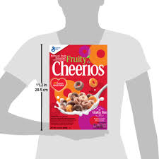 fruity cheerios cereal with oats