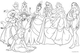 Princess is the female monarch, or wife of a ruler, or the daughter of a king, queen, prince, emperor, empress. Printable Princess Coloring Pages Disney Color Prince Sheets Ariel Snow White Nella The Knight Elsa Barbie Elena Of Avalor Online Pictures To Oguchionyewu