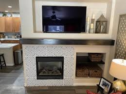 Natural Wood Fireplace Mantel Custom