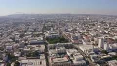 drone shot of the city of culiacán sin