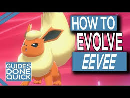 How To Evolve Eevee In Pokemon Sword Shield