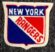 A virtual museum of sports logos, uniforms and historical items. Vintage Ny Rangers Hockey Chenille Felt 5 5 X 6 Inch Nhl Patch Crest Ebay