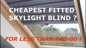 schottis skylight window blind