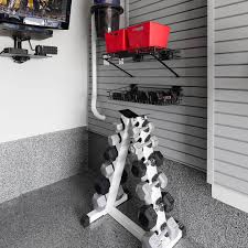 From resistance bands to weights, this diy home gym organizer can hold it all. How To Turn Your Garage Into A Fitness Room