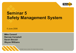 Seminar 5 Safety Management System