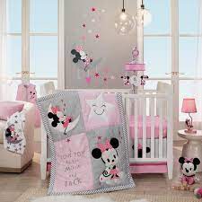 Minnie Mouse 4 Piece Crib Bedding Set