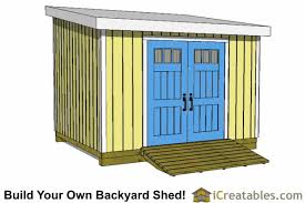 10x12 Lean To Shed Plans Icreatables Com