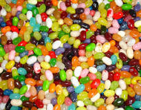 What are jelly beans made of?