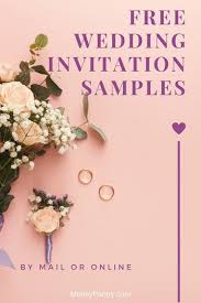 Wedding invitation mail to office staff: 33 Places To Get Free Wedding Invitation Samples By Mail Online Moneypantry