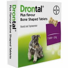 Bayer Drontal Plus Flavored Wormer For Dogs Puppies 6