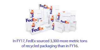 fedex promotes more efficient packaging