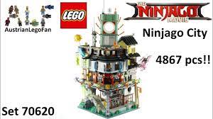 Lego Ninjago Movie 70620 Ninjago City - Lego Speed Build Review - YouTube