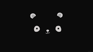 ag17-cute-minimal-panda-dark-illust-art ...