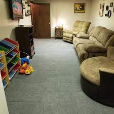 Carpet Tiles For Basements Vs Carpet