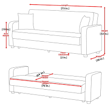 ottomanson sensation sofa bed with