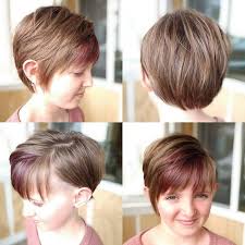 Focusing on the type of hair, the hairdresser chooses the right look for this hairstyle. 21 Short Haircuts Hairstyles For Little Girls 2020 Trends Little Girl Haircuts Little Girl Short Haircuts Little Girl Short Hairstyles