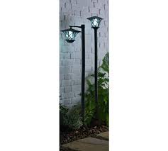 home solar lamp posts set of 2 at