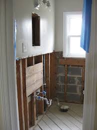 A full bathtub is very heavy, it needs a solid support. Hanging Cement Board Drywall Fixing The Subfloor Young House Love