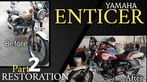 yamaha enticer restoration part 2 you