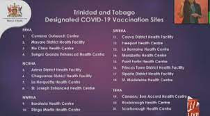 Fully vaccinated travelers will get a covid test at the airport on arrival. Health Ministry Lists National Covid 19 Vaccination Sites Loop Trinidad Tobago