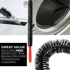 The vacuum tool goes inside your vacuum cleaner and lets you use the suction power of the vacuum to clean the lint from the vent. Dryer Vent Cleaner Kit Brush Flexible To Clean Inner Duct Pipe And Removal Of Lint This Diy Cleaning Tool Can Be Used Buy Dryer Vent Cleaner Kit Brush Flexible To Clean