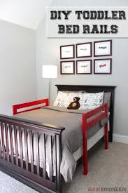 diy toddler bed rail home ideas diy