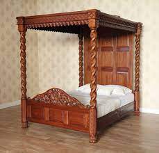 janna four poster canopy bed