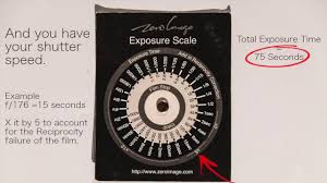 How To Use The Zero Image Pinhole Exposure Calculator