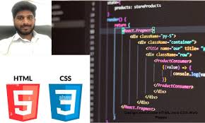 write html and css code for your