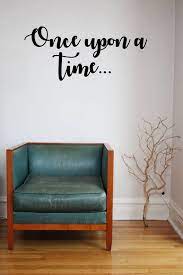 Once Upon A Time Vinyl Wall Decal