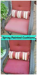 spray paint those old faded outdoor