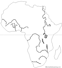 Africa printable maps by freeworldmaps net. Jungle Maps Map Of Africa Outline