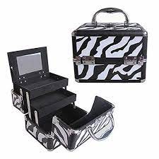 jewelry box cosmetic organizer zebra