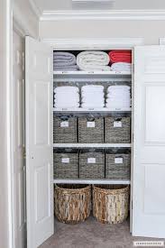 linen closet organization how to