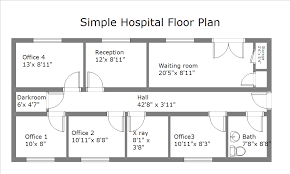 Free Editable Hospital Floor Plans