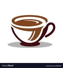 a cup coffee royalty free vector image