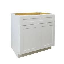 white vanity sink base with tilt drawer