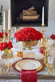 a romantic red and gold valentine s day