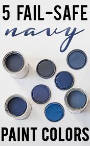 navy blue paint colors