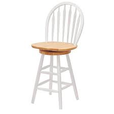 Henning's refined silhouette is enhanced with understated curves at the back supports and legs. Winsome Wood 24 Inch Windsor Swivel Seat Barstool Natura Wooden Bar Stools Wood Bar Stools Swivel Counter Stools