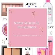 makeup for beginners a starter kit