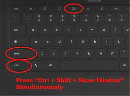 how to use snipping tool on chromebook